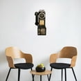 thumbnail image 5 of LLDYYDS Retro Telephones Ornament,Wall Mounted Vintage Rotate Classic Look Dial Pay Phone Model Decoration,Antique Rotary Dial Coin Payphone Ornament Wall Decor, 5 of 6