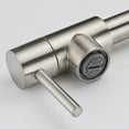 thumbnail image 2 of Pot Filler Deck Mount,Brushed Nickel Finish with Extension Shank and 20" Dual Swing Joints Spout Sumerain, 2 of 15