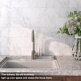 thumbnail image 3 of Azulejos Autoadhesivo Mármol Adhesivo, Panel Decorativo Pared Impermeables, Blanco Carrara, 3 of 4
