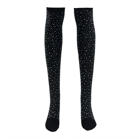 

Gueuusu Women s Diamond Over Knee Stockings for Daily Exercise and Sports