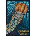 thumbnail image 4 of Oregon, Jellyfish, Paper Mosaic (1000 Piece Puzzle, Size 19x27, Challenging Jigsaw Puzzle for Adults and Family, Made in USA), 4 of 4