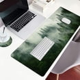 thumbnail image 3 of Extended Large Mouse Pad, Functional Desk Pad with Stitched Edges, XXL Mouse Pad Large (31.5x11.8 Inch) w/ Brilliant Design, Desk Mat Keyboard Pad Non Slip Base Gaming Mousepad - Forests, 3 of 6