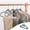 Gray#3, variant on Flocked Clothes Hangers Non-Slip Coat Hangers for Closet Organization - 10 Pack 16.5 Inch Plastic Suit Hangers No Mark No Crease for Pants Jackets Shirts - Space Saving Hangers for Adult Wardrobe