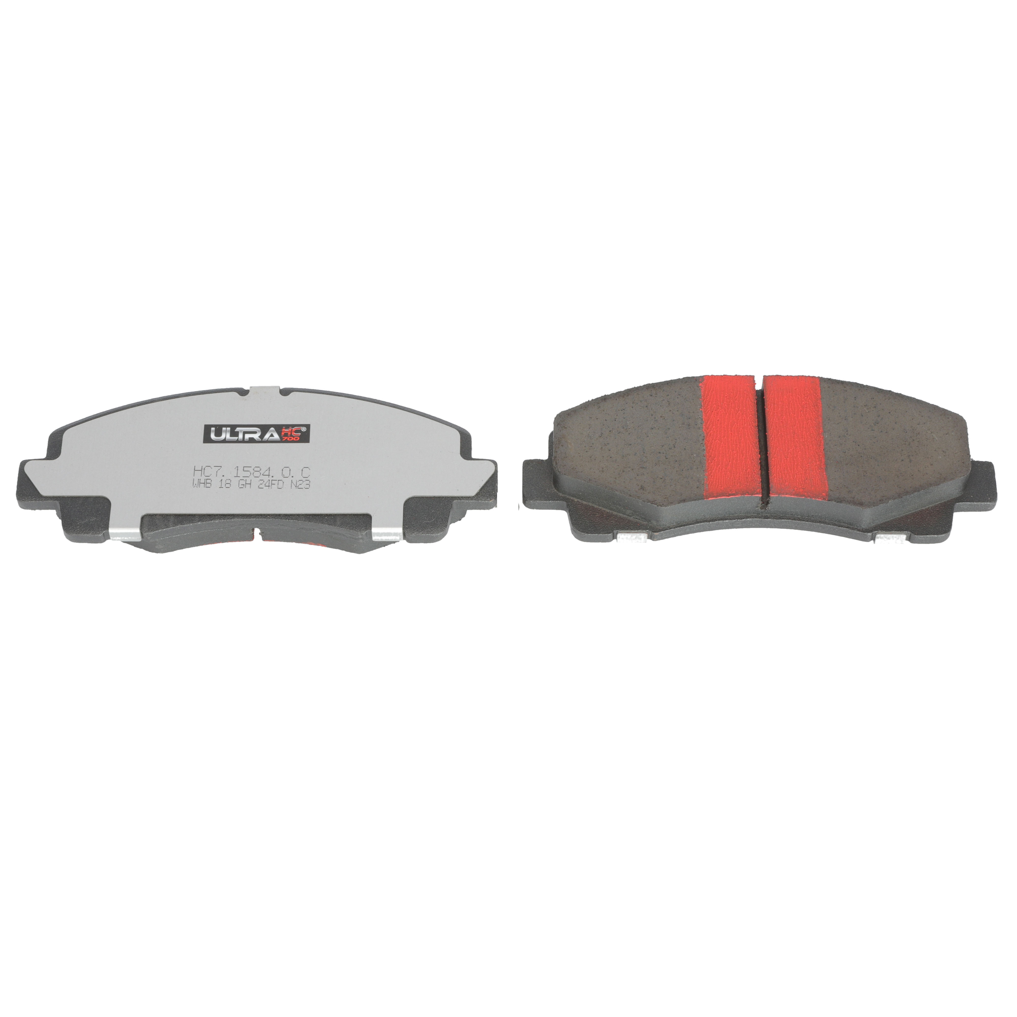 UltraHC 700 Brake Pad Set, Front HC7.1584.0.C, Honda Ridgeline 2014-2012