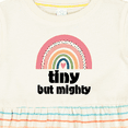thumbnail image 4 of Inktastic Tiny but Mighty Rainbow Nicu Girls Baby Dress, 4 of 5