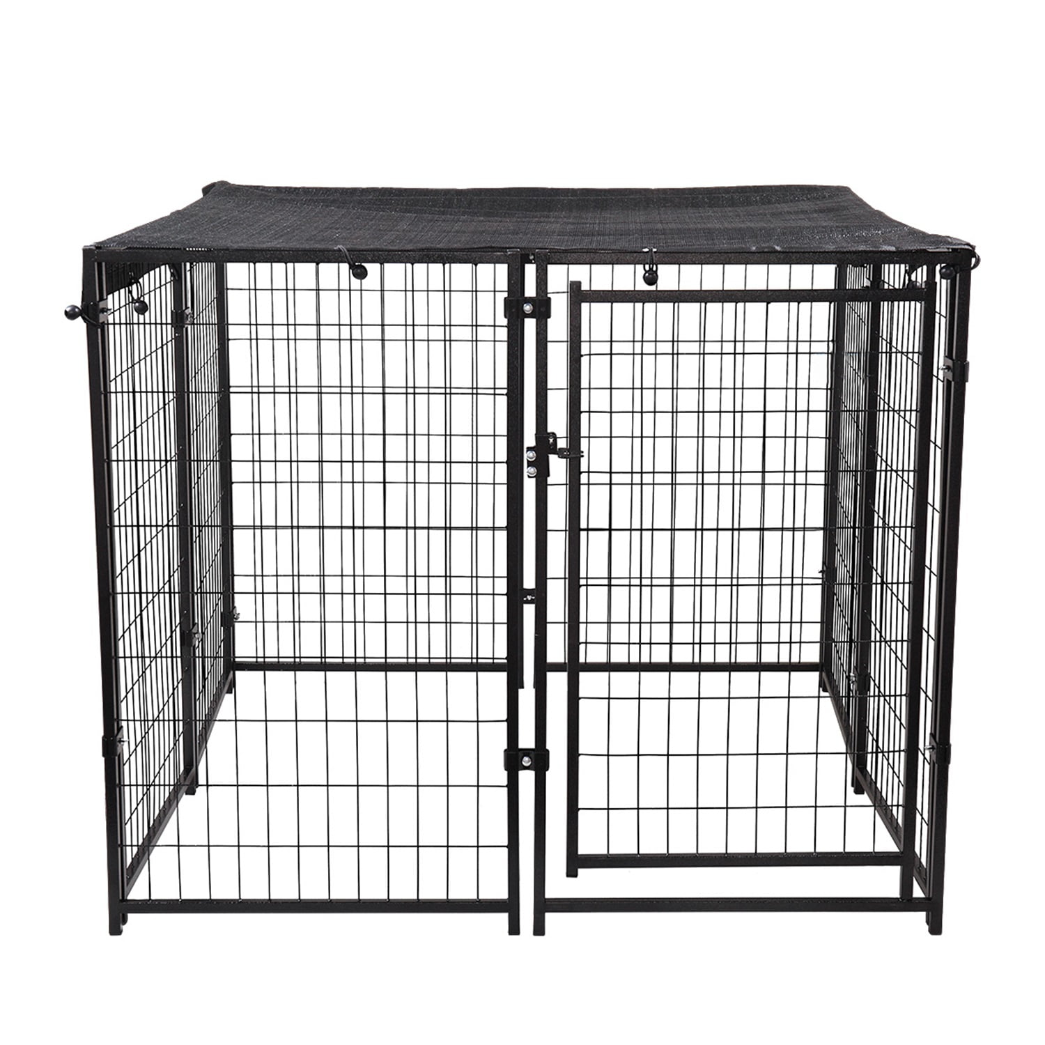 Pefilos Pet Dog Playpen for Indoor 8 Panel Outdoor Folding Metal Portable Puppy Exercise Pen Dog Fence, Heavy-Duty Metal Dog Cage, Black Pefilos Pet Dog Playpen for Indoor 8 Panel Outdoor Folding Metal Portable Puppy Exercise Pen Dog Fence, Heavy-Duty Metal Dog Cage, Black