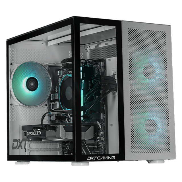 PC Gamer DXT GAMING NVIDIA GeForce RTX 5060 Intel Core Ultra 5 225F 32GB DDR5 SSD 1TB WIFI BT W11 Silver gaming 1080p, estudios y multitarea