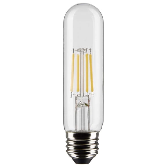 Satco 5.5w T10 LED 3000K Medium Base Dimmable - 40w equiv