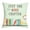 D, variant on Trendy Book Pillow, Fun Pencil Pillow, Letter Print Campus Themed Decorative Cushion Cover For Sofa Study Room Living Space