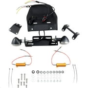 Targa 22-182LED-L Tail Kit with LED Turn Signals - Black/Clear
