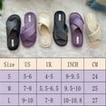 thumbnail image 2 of MAXHONG Cross Band House Slippers for Women Open Toe ,Soft Spa Slippers Memory Foam Bedroom Slippers with Silky Velvet Comfy Slip On Breathable Indoor Outdoor, 2 of 5