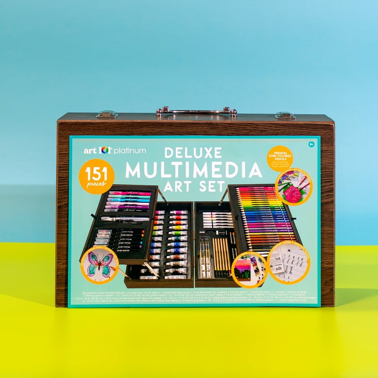 Art 101 Platinum Deluxe Multimedia Artist Set (151 Piece