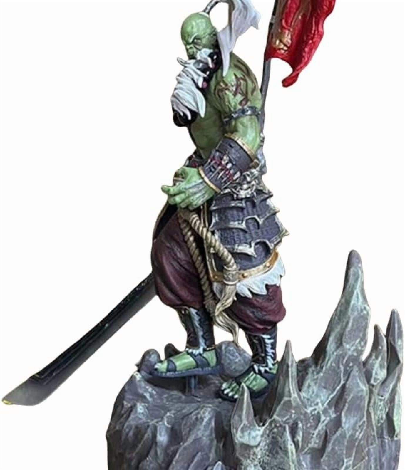 Samuro Figure, Take The Sword Blademaster Samuro Anime Figures 40cm/15.7inch PVC Character Figurine Model Collectible Handicrafts for Anime Fans Gift