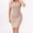 Khaki, variant on Generic Shapewear Slip Dress for Women Full Slip Body Shaper Tummy Control Under Dress Seamless Spaghetti Strap