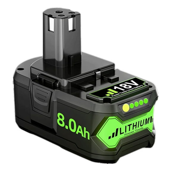 Replacement for Ryobi 18V Battery 8.0Ah Lithium ion 18 Volt Batteries Replacement for Ryobi 18V Cordless Tools P108 P107 P105 P104 P103