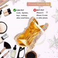thumbnail image 4 of StyleSack Handmade Rhinestone Bow Clutch - Pearl Chain Evening Purse for Women Wedding Party, 4 of 5