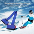thumbnail image 2 of Sangles de Transport de Ski Réglables Portables Sangles d'Épaule de Ski Double Planche Fixe, 2 of 4