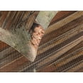 thumbnail image 4 of Ambesonne Outhouse Quilted Bedspread Set 3 Pcs, Olive Trees, King Size, Dark Green Caramel, 4 of 5