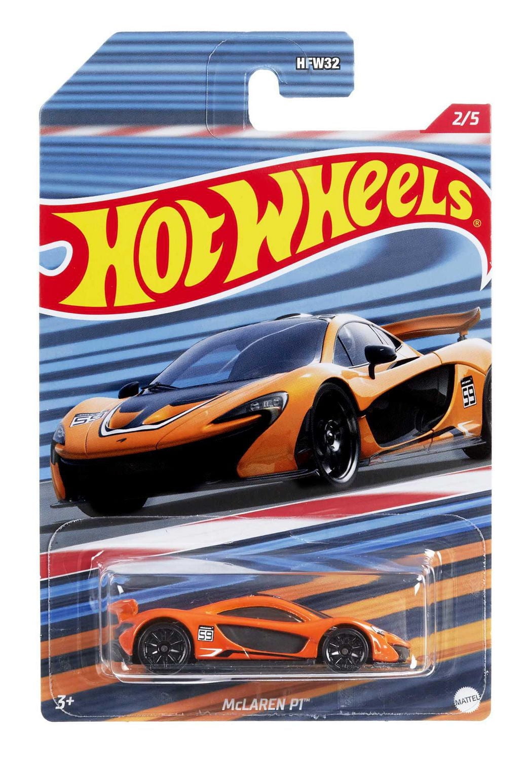 Hot Wheels Mclaren P1 Car from Popular Culture, For Kids & Collectors
