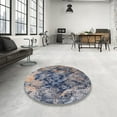 thumbnail image 3 of Ahgly Company Indoor Rectangle Mid-Century Modern Dark Gray Oriental Area Rugs, 4' x 6', 3 of 6