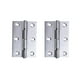 thumbnail image 4 of Bisagras de Tope de Puerta Zulema Acero Inoxidable 3 pulgadas, 4 of 8