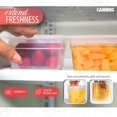 thumbnail image 4 of Recipientes de almacenamiento de alimentos sin BPA con tapas, 16 y 32 onzas, juego de 20 piezas, translúcido, 4 of 6