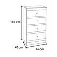 thumbnail image 4 of Cajonera Kessa Muebles  90 durazno, 4 of 4