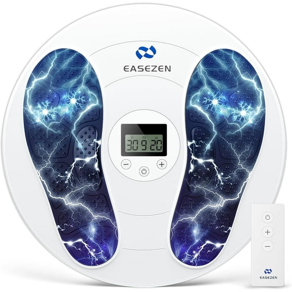 Easezen Foot Massager, TENS & EMS Foot Circulation Stimulator for Pain Relief,  Gifts for Mom Dad