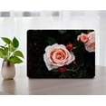 thumbnail image 4 of KSK KAISHEK Protective Case Hard Cover for MacBook Pro 14" with Touch ID Type C + Black Keyboard Cover Model: A2779 M2 & A2442 M1 (Rose series 0141), 4 of 5