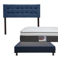 thumbnail image 1 of Colchón Matrimonial + Cabecera Catania + Box Spring Air DICASA United, 1 of 8