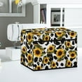 thumbnail image 4 of SEANATIVE Sunflowe Sewing Machine Cover with Pockets Cow Print Sewing Accessories Organizer Aesthetic Universal for Most Standard Sewing Machines Home Decoration, 4 of 7
