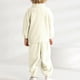 thumbnail image 4 of Odeerbi 6M-11Y Niños Niñas Trajes de Invierno Polipiel Sudaderas Cuello Mofle Con Media Cremallera Pantalones de Sudadera Niños Franela Manga Larga Ropa de Dormir Set, 4 of 9