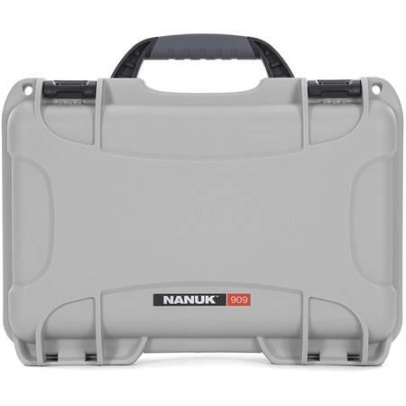 UPC: 0666365024091 | Media Series 909 Lightweight NK-7 Resin Waterproof Hard Case with Foam Insert for DJI Mavic Mini  Silver