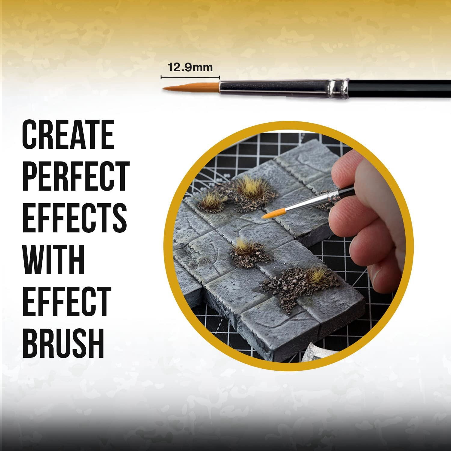 The Army Painter Paint Brushes, 15 Model Paint Brushes for DnD Paint Set, Miniature Detail Brushes