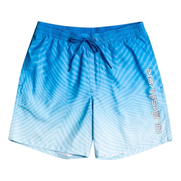 Traje De Baño Quiksilver Warped Logo Para Hombre Color Azul Modelo EQYJV04000BRT6