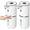 2pcs Foam, variant on FPCYCG 2pcs Automatic Liquid Soap Dispenser,Soap Dispenser 12.8oz/380ML Rechargeable Wall Mount Touchless Hand Soap Dispenser for Bathroom Kitchen