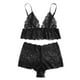 thumbnail image 1 of Conjunto de lencería HUOGUO Fashion para mujer, talla grande, encaje y pestañas, 1 of 2