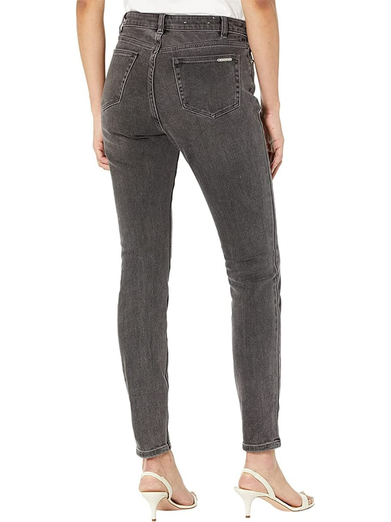 Michael Kors Denim Selma Skinny Jeans in Charcoal Wash Grey Michael Kors Denim Selma Skinny Jeans in Charcoal Wash Grey
