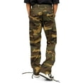 thumbnail image 4 of G-Style USA Men's Relaxed Straight Fit Work Cargo Pants 6CP01 - New Woodland Camo - 38/34, 4 of 4