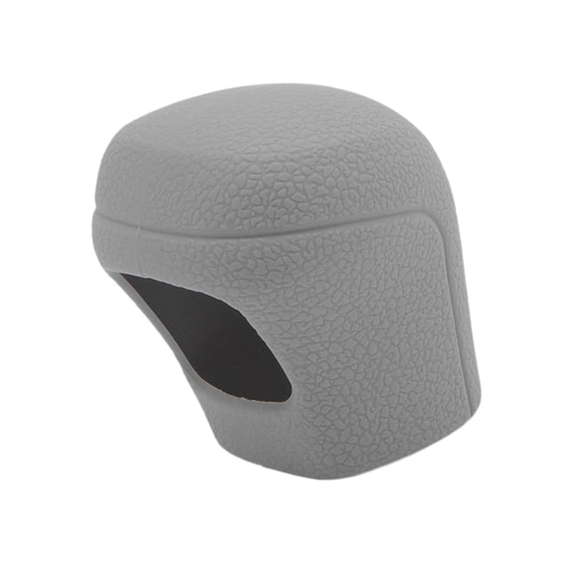 Funda para palanca de cambios de coche, cómoda, de silicona, decoración interior, fácil instalación y reemplazo. Gris
