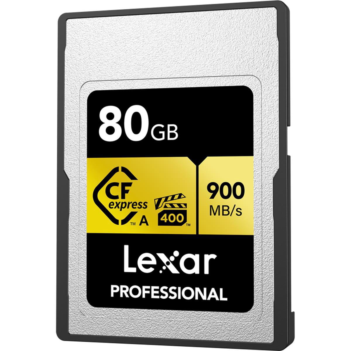 Lexar Gold Series Professional 80GB CFexpress Type-A Memory Card, 2-Pack