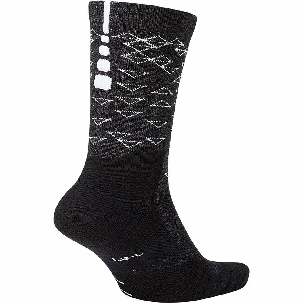 Nike Kyrie Elite Crew Basketball Men s Socks Black White sx6284 905 Walmart
