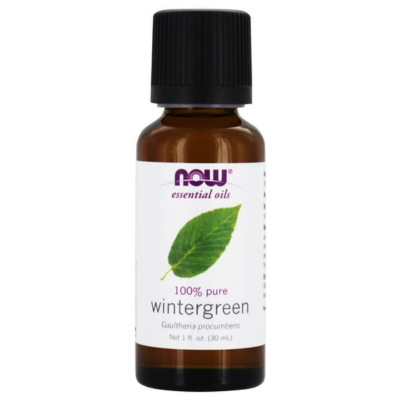 NOW Foods - 100% Pure Essential Oil Wintergreen - 1 fl. oz.