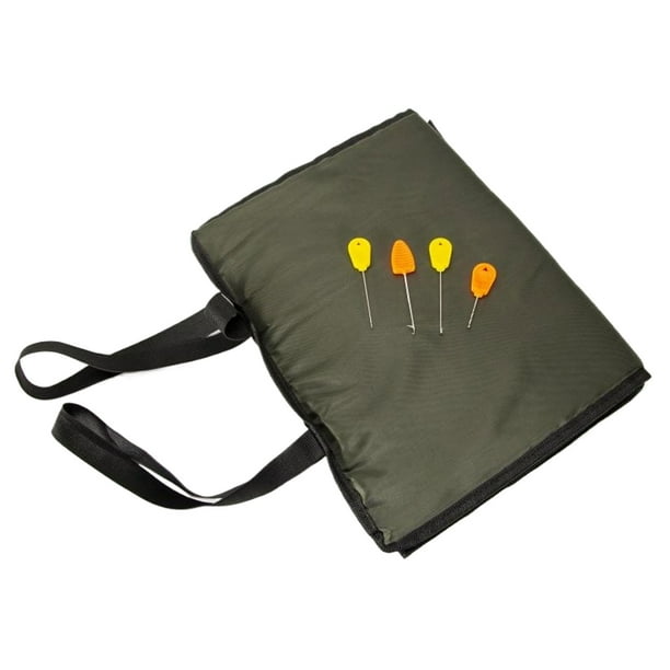 Eigraketly Estera de aterrizaje impermeable de poliéster para pesca de carpa, cuna de carpa portátil y duradera para pesca de carpa Pescar