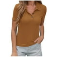 thumbnail image 2 of Kiplyki Women Casual Fashion Sophisticated T Shirt Summer Tops Short-Sleeved Shirt, 2 of 7