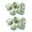 Blue, variant on 10Pcs 4.5cm Artificial Flower Head Retro DIY Realistic Decorative Handcrafts Faux Rose Head Home Decor