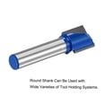 thumbnail image 4 of Unique Bargains 13mm Dia 8mm Shank Bottom Cleaning Router Bit 2 Flutes Carbide Tipped Cutter Uncoated for Woodworking, 4 of 5