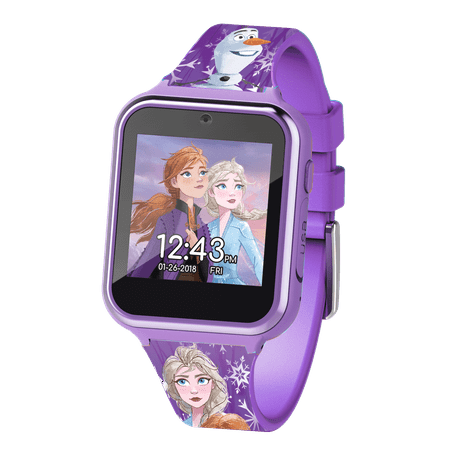 Disney Frozen 2 iTime Unisex Kids Interactive Smartwatch in Purple, 40 mm - Model# FZN4723LS