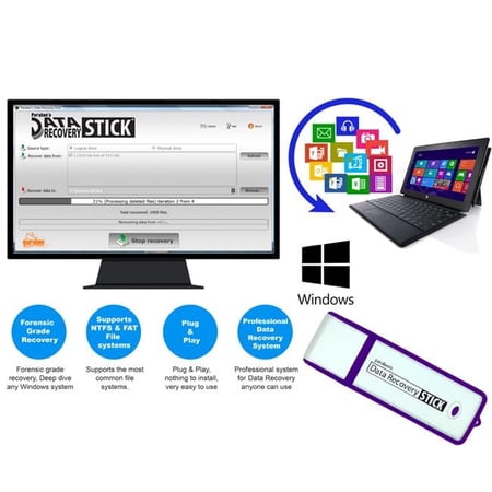Data Recovery Stick - Document, Photo, and MP3 Deleted File Recovery Tool