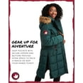 thumbnail image 3 of CANADA WEATHER GEAR Women's Winter Jacket - Heavyweight Long Length Bubble Puffer Parka (S-3X), 3 of 7